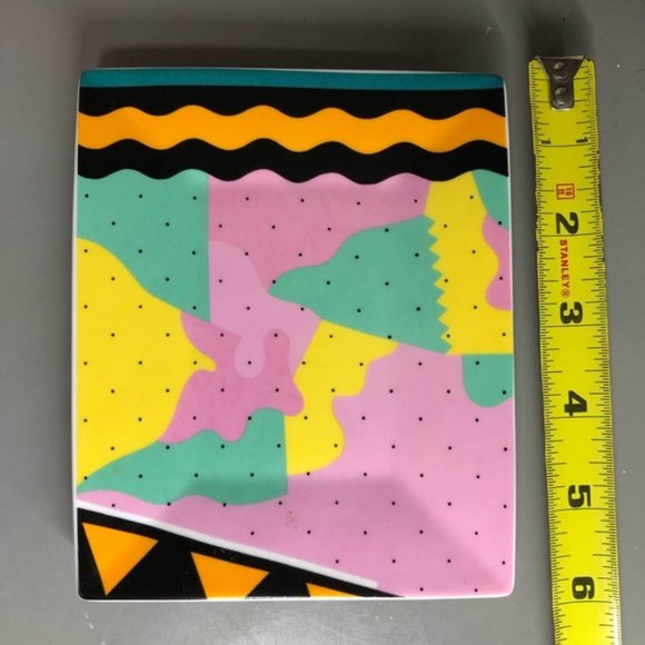 SUPREME (NYC) x ALESSANDRO MENDINI MILANO CERAMIC TRAY SET (2.PCS SET) - Picture 8 of 9